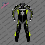 ALEX LOWES KAWASAKI WINTER TEST 2024 RACE LEATHER SUIT FRONT