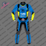 Ai Ogura Aprilia Trackhouse 2025 MotoGP Motorcycle Leather Race Suit Back