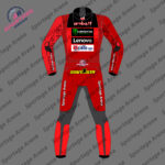 Alvaro Bautista Ducati Motorcycle Tracksuit SBK 2024 Motorcycle Riding Suit Back