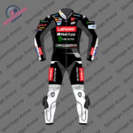 FRANCESCO BAGNIA DUCATI WINTER TEST 2024 RACE LEATHER SUIT FRONT