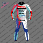 Fabio Di Giannantonio VR46 Racing Team 2025 Motorcycle Leather Suit Back