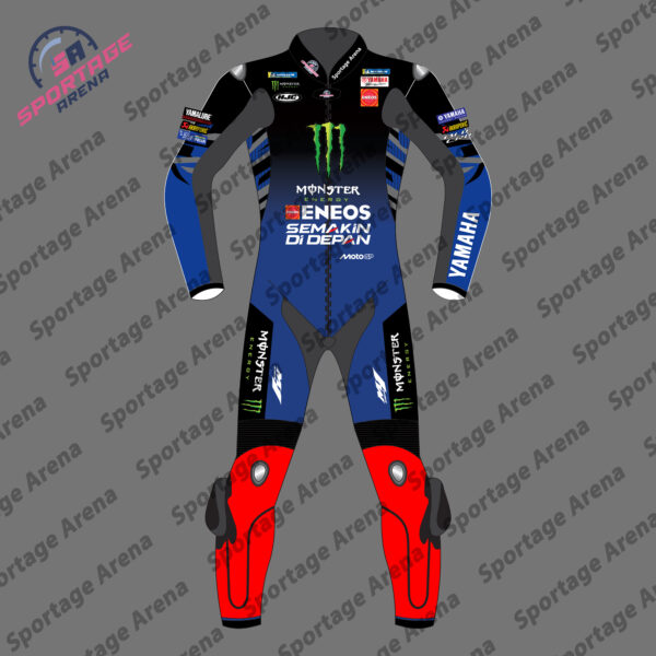 Fabio Quartararo GP Monster Energy 2025 Yamaha Riding Suit Front