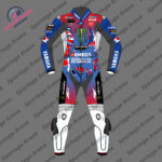 Fabio Quartararo Le Mans 2025 Motorbike Leather Race Suit Front