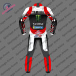 Fabio Quartararo Yamaha MotoGP 2025 Leather Motorbike Suit Back