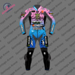Fabio Quartararo Yamaha French GP 2024 Motorcycle Leather Race Suit Front