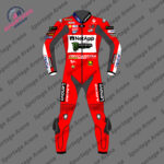Francesco Bagnaia British GP 2024 Motorcycle Leather Racing Suit Front