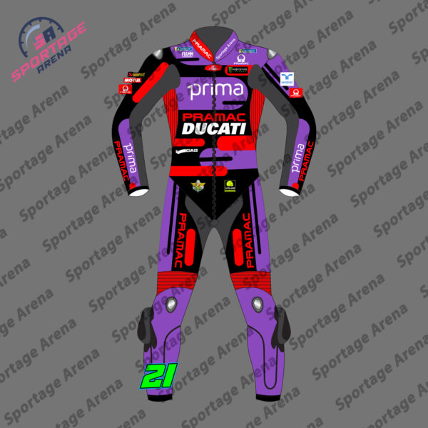 Franco Morbidelli Ducati Pramac 2024 Motorbike Race Suit Front