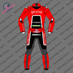 Franco Morbidelli Ducati British GP 2024 Motorbike Leather Race Suit Back