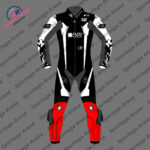 Jack Miller Winter Test MotoGP 2025 Leather Motorcycle Racing Suit Front