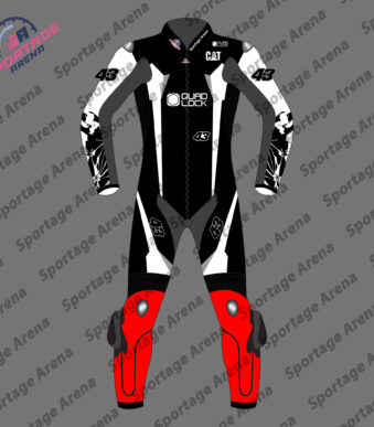 Jack Miller Winter Test MotoGP 2025 Leather Motorcycle Racing Suit Front