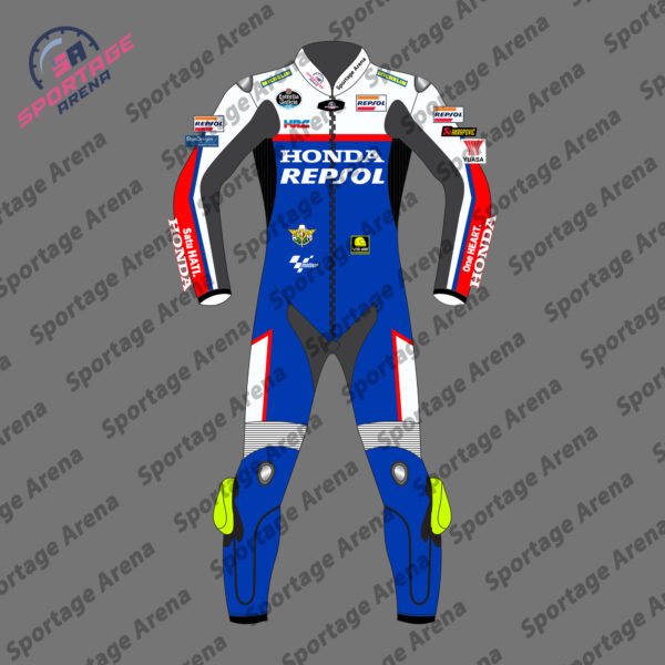 Joan Mir Honda British GP 2024 Leather Race Suit Front