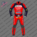 Joan Mir Honda 2025 MotoGP Motorbike Racing Leather Suit Back