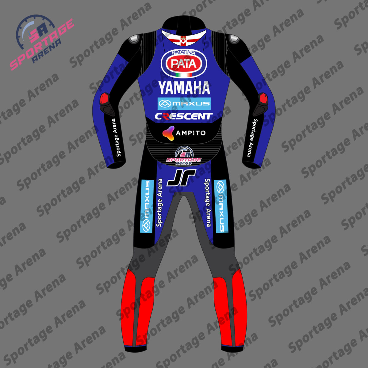 Jonathan Rea Yamaha SBK 2025 MotoGP Motorbike Race Suit Back