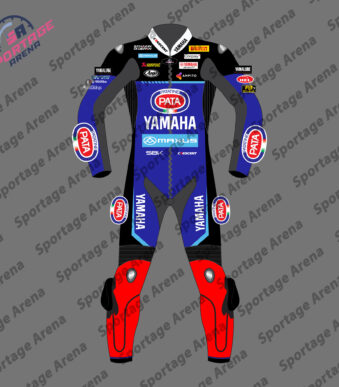 Jonathan Rea Yamaha SBK 2025 MotoGP Motorbike Race Suit Front