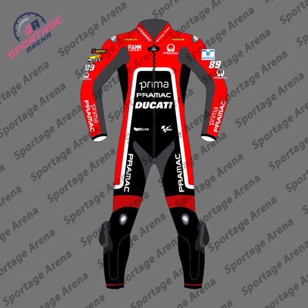 Jorge Martin Ducati British GP 2024 Motorbike Race Suit Front