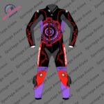 Jorge Martin Winter Test MotoGP 2025 Leather Riding Suit Front