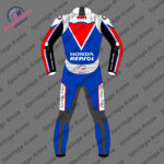 Luca Mrini British GP 2024 Motorbike Rading Suit Back
