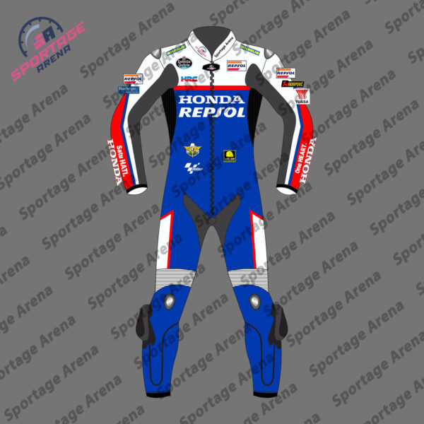 Luca Mrini British GP 2024 Motorbike Rading Suit Front