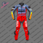 MARC MARQUEZ DUCATI MOTOGP 2024 MOTORCYCLE RACE SUIT FRONT