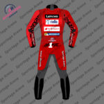 FRANCESCO LENOVO MOTORBIKE LEATHER RACING SUIT BACK