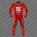 Marc Marquez Ducati MotoGP 2025 Motorcycle Race Suit Back