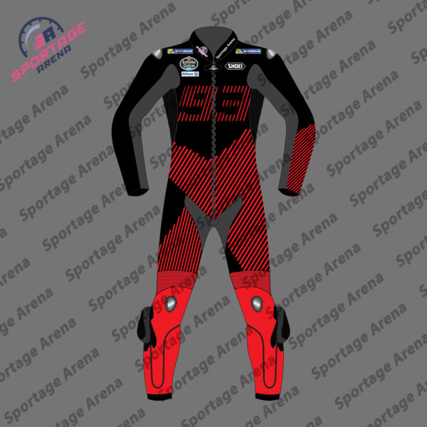 Marc Marquez Winter Test MotoGP 2024 Racing Leather Suit Front