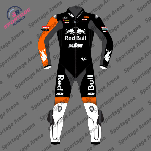 Maverick Vinales KTM 2025 Motorcycle Racing Leather Suit Front