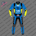 Raul Fernandez Aprilia MotoGP 2025 Motorcycle Leather Race Suit Back