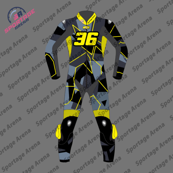 Joan Mir 36 Winter Test 2023 Leather Race Suit Front