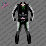 Jonathan Rea Winter Test 2023 Kawasaki Race Leather Suit Back