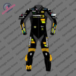 Luca Marini MotoGP 2023 Mooney VR46 Motorbike Leather Race Suit Front