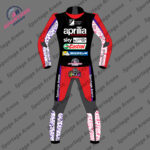 Aleix Espargaro MotoGP 2022 Aprilia Racing Leather Suit Back