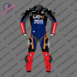 Andrea Dovizioso Yamaha WithU MotoGP 2022 Riding Suit Front