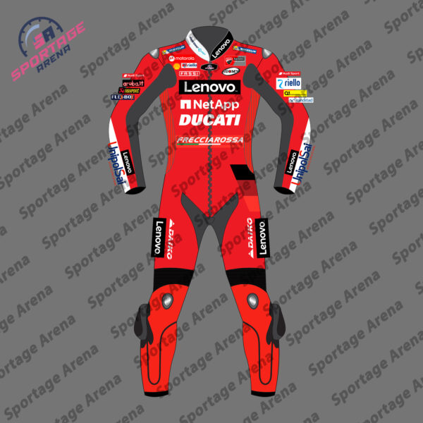 Francesco Bagnaia Ducati MotoGP 2022 Motorcycle Suit Front