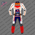 Marc Marquez Honda Repsol MotoGP 2022 Motorcycle Leather Suit Back
