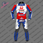 Johann Zarco MotoGP 2022 Ducati Pramac Racing Leather Suit Back
