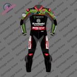 Jonathan Rea Team Kawasaki WSBK 2022 Motorcycle Racing Suit Front