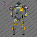 Luca Marini MotoGP 2022 Mooney VR46 Racing Leather Suit Front