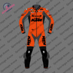 Raul Fernandez Tech3 KTM MotoGP 2022 Motorcycle Leather Racing Suit Front
