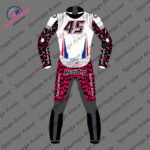 Scott Reddings 45 Winter Test 2022 Leather Riding Suit Back