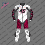 Scott Reddings 45 Winter Test 2022 Leather Riding Suit Front