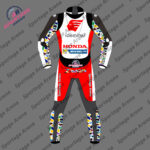 Takaaki Nakagami LCR Honda MotoGP 2022 Race Leather Suit Back