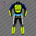 Valentino Rossi MotoGP 2022 Yamaha 46 Leather Riding Suit Back
