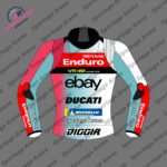 Fabio Di Giannantonio Pertamina Enduro VR46 2025 Bike Riding Jacket Back