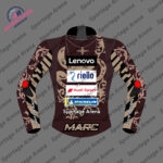 Marc Marquez MotoGP 2025 Ducati Leather Racing Jacket Back
