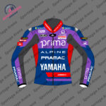 Miguel Oliveira Pramac MotoGP 2025 Leather Race Jacket Front
