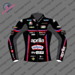 Marco Bezzecchi 72 Motobike 2025 Leather Race Jacket Front